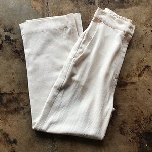 Ali Golden Straight leg Pant Cream Size Small